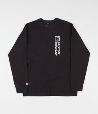 Brixton Stowell VIII Long Sleeve T-Shirt - Washed Black