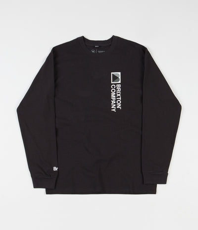 Brixton Stowell VIII Long Sleeve T-Shirt - Washed Black