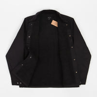Brixton Survey X Lined Chore Coat - Black thumbnail
