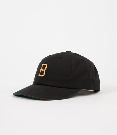 Brixton Wagner Snapback Cap - Washed Black