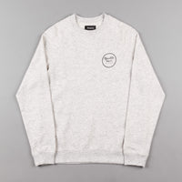 Brixton Wheeler Crewneck Sweatshirt - Heather Stone thumbnail
