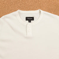 Brixton Redford Long Sleeve Henley Shirt - Off White thumbnail