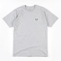 Brixton Wheeler II T-Shirt - Heather Grey / White thumbnail