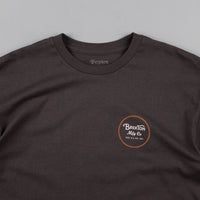 Brixton Wheeler II T-Shirt - Washed Black thumbnail