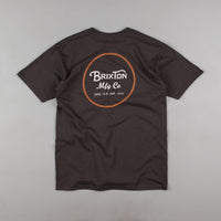 Brixton Wheeler II T-Shirt - Washed Black thumbnail