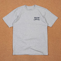 Brixton Woodburn T-Shirt - Heather Grey / Navy thumbnail