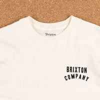 Brixton Woodburn T-Shirt - Off White thumbnail