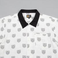 Brixton x Independent Trial Short Sleeve Shirt - Off White / Black thumbnail