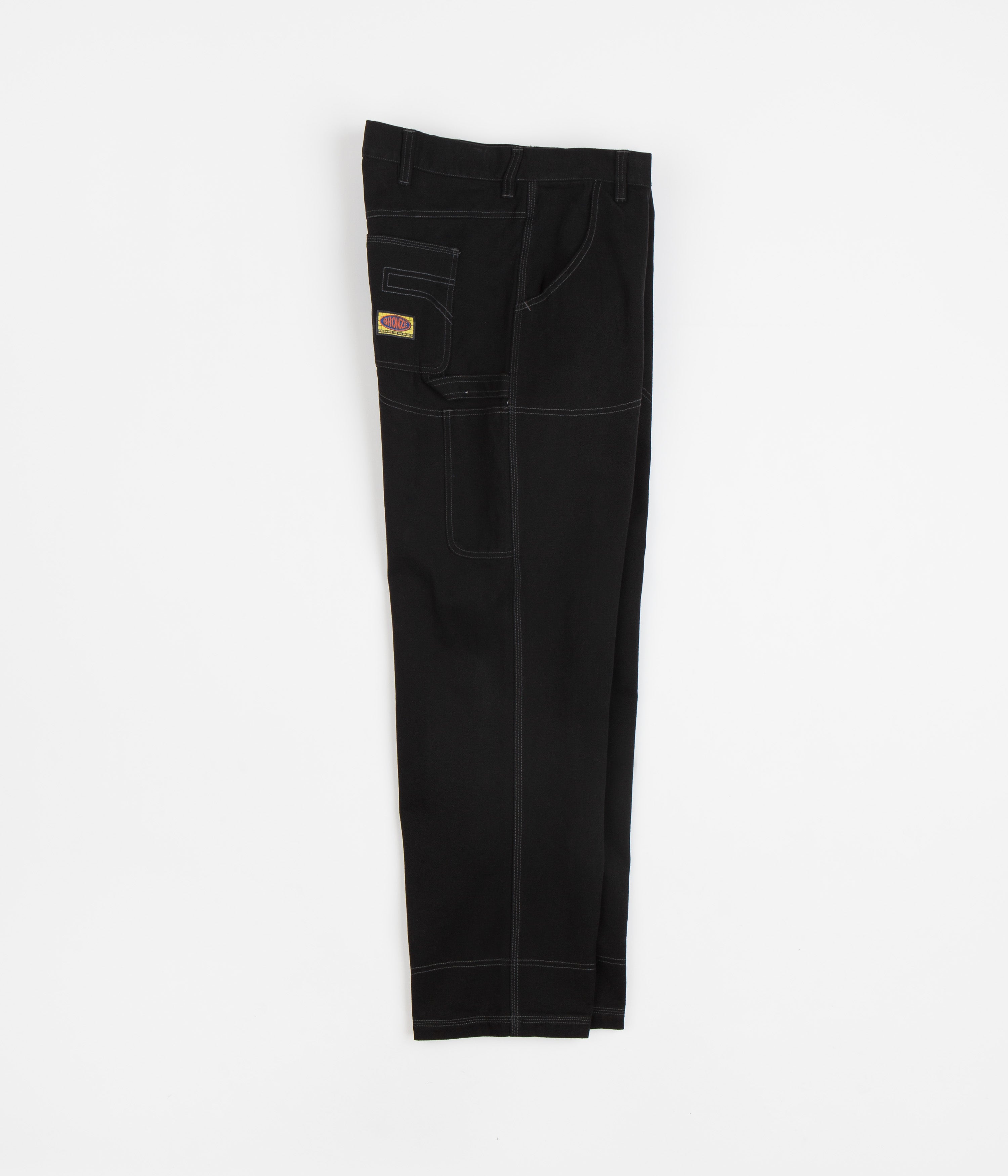 Bronze 56K 56 Duck Canvas Pants Black Flatspot