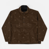 Bronze 56K All Over Embroidered Anorak - Brown thumbnail