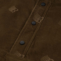 Bronze 56K All Over Embroidered Anorak - Brown thumbnail