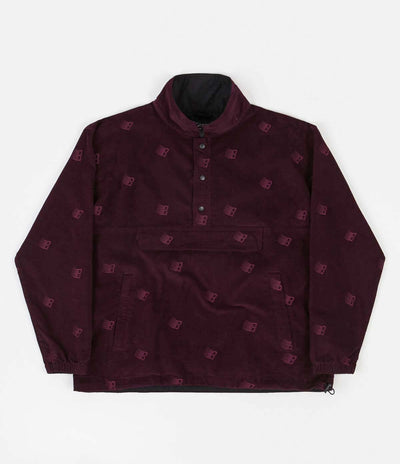 Bronze 56K All Over Embroidered Anorak - Maroon