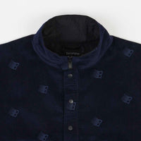 Bronze 56K All Over Embroidered Anorak - Navy thumbnail