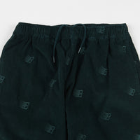 Bronze 56K All Over Embroidered Synch Cord Pants - Dark Teal thumbnail