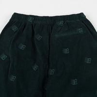 Bronze 56K All Over Embroidered Synch Cord Pants - Dark Teal thumbnail
