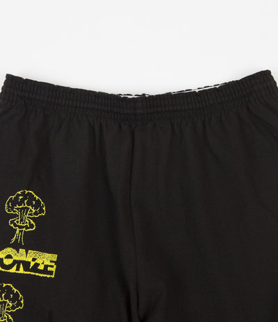 Bronze 56K Atomic Champion Cotton Shorts - Black / Yellow