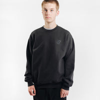 Bronze 56K B Logo Crewneck Sweatshirt - Off Black thumbnail