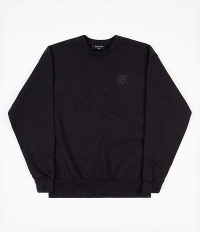 Bronze 56K B Logo Crewneck Sweatshirt - Off Black