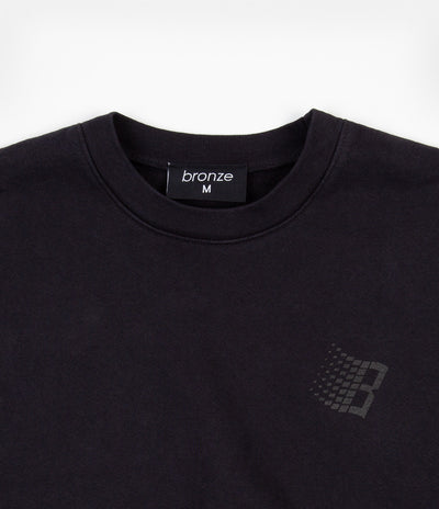 Bronze 56K B Logo Crewneck Sweatshirt - Off Black