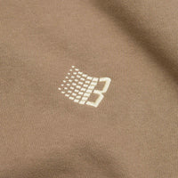 Bronze 56K B Logo Embroidered Crewneck Sweatshirt - Light Brown thumbnail