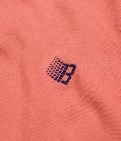 Bronze 56K B Logo Embroidered Crewneck Sweatshirt - Salmon