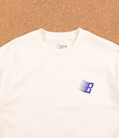 Bronze 56K B Logo T-Shirt - Cream / Blue