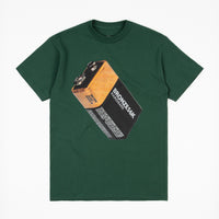 Bronze 56K Battery T-Shirt - Forest Green thumbnail