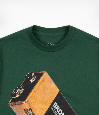 Bronze 56K Battery T-Shirt - Forest Green