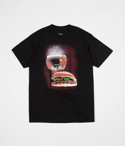 Bronze 56K Burger T-Shirt - Black