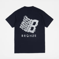 Bronze 56K Duct Tape T-Shirt - Navy thumbnail