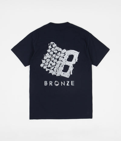 Bronze 56K Duct Tape T-Shirt - Navy