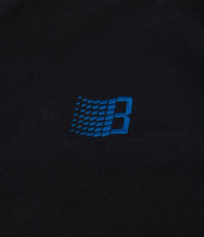 Bronze 56K Embroidered B Logo Crewneck Sweatshirt  - Off Black