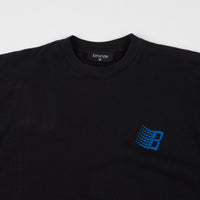 Bronze 56K Embroidered B Logo Crewneck Sweatshirt  - Off Black thumbnail