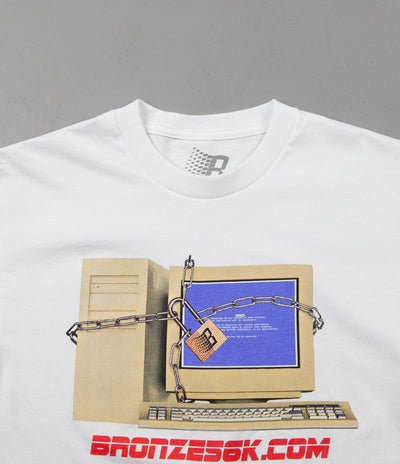 Bronze 56K Firewall T-Shirt - White