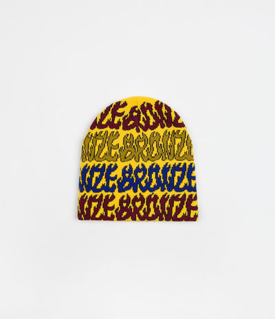 Bronze 56K Flame Beanie - Yellow