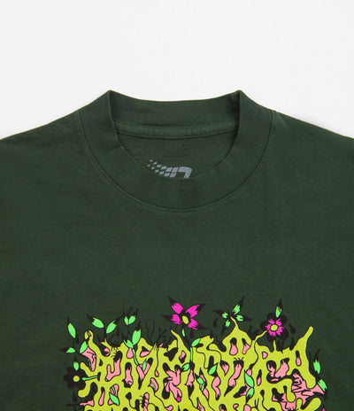 Bronze 56K Floral Burner T-Shirt - Forest