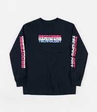 Bronze 56K Hardwear Technology Long Sleeve T-Shirt - Navy