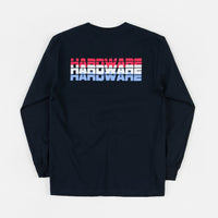 Bronze 56K Hardwear Technology Long Sleeve T-Shirt - Navy thumbnail