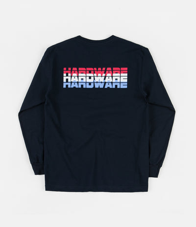 Bronze 56K Hardwear Technology Long Sleeve T-Shirt - Navy