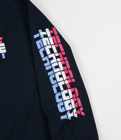 Bronze 56K Hardwear Technology Long Sleeve T-Shirt - Navy