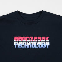 Bronze 56K Hardwear Technology Long Sleeve T-Shirt - Navy thumbnail