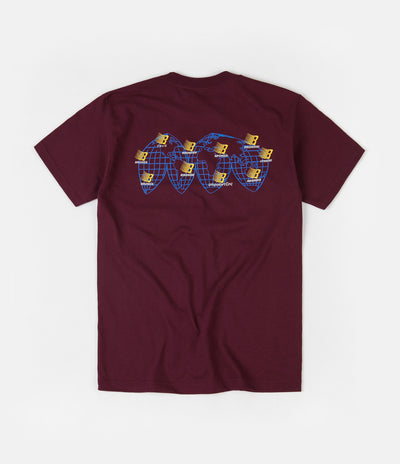 Bronze 56K International T-Shirt - Burgundy
