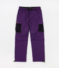 Bronze 56K Mesh Cargo Pants - Purple