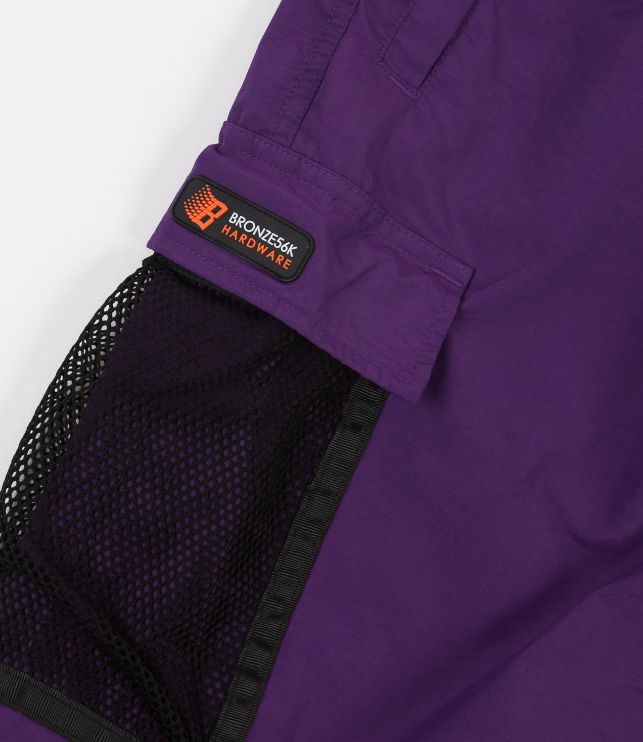 Bronze 56K Mesh Cargo Pants - Purple | Flatspot
