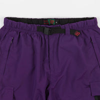 Bronze 56K Mesh Cargo Pants - Purple thumbnail