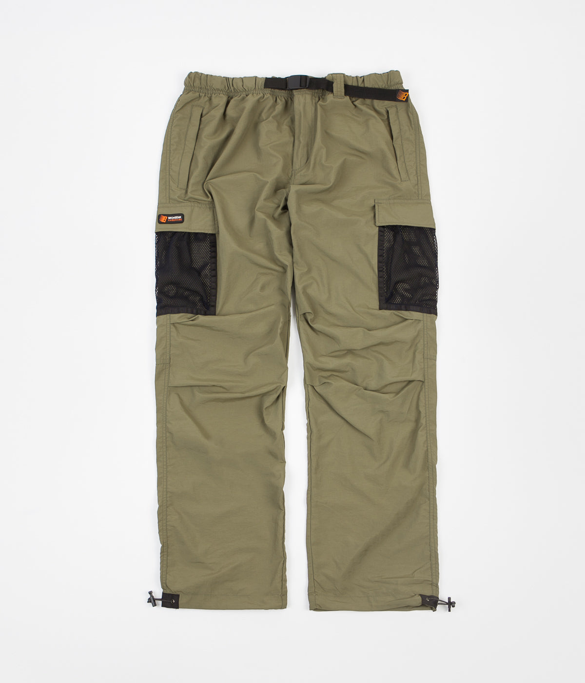Bronze 56K Mesh Pocket Cargo Pants - Olive | Flatspot