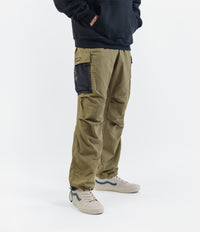 Bronze 56K Mesh Pocket Cargo Pants - Olive