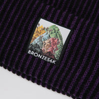 Bronze 56K Mountain Beanie - Purple thumbnail