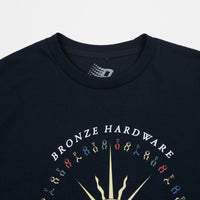 Bronze 56K Peace Love and Hardware T-Shirt - Navy thumbnail