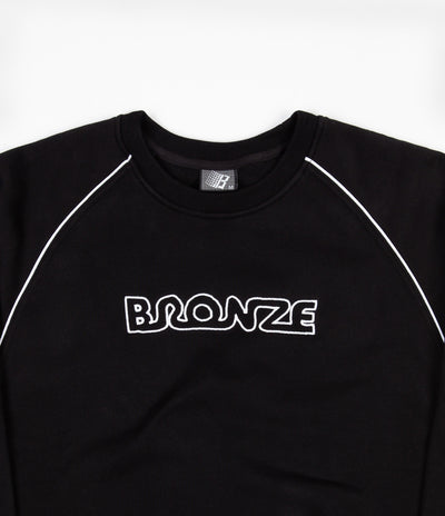 Bronze 56K Pipe Crewneck Sweatshirt - Black